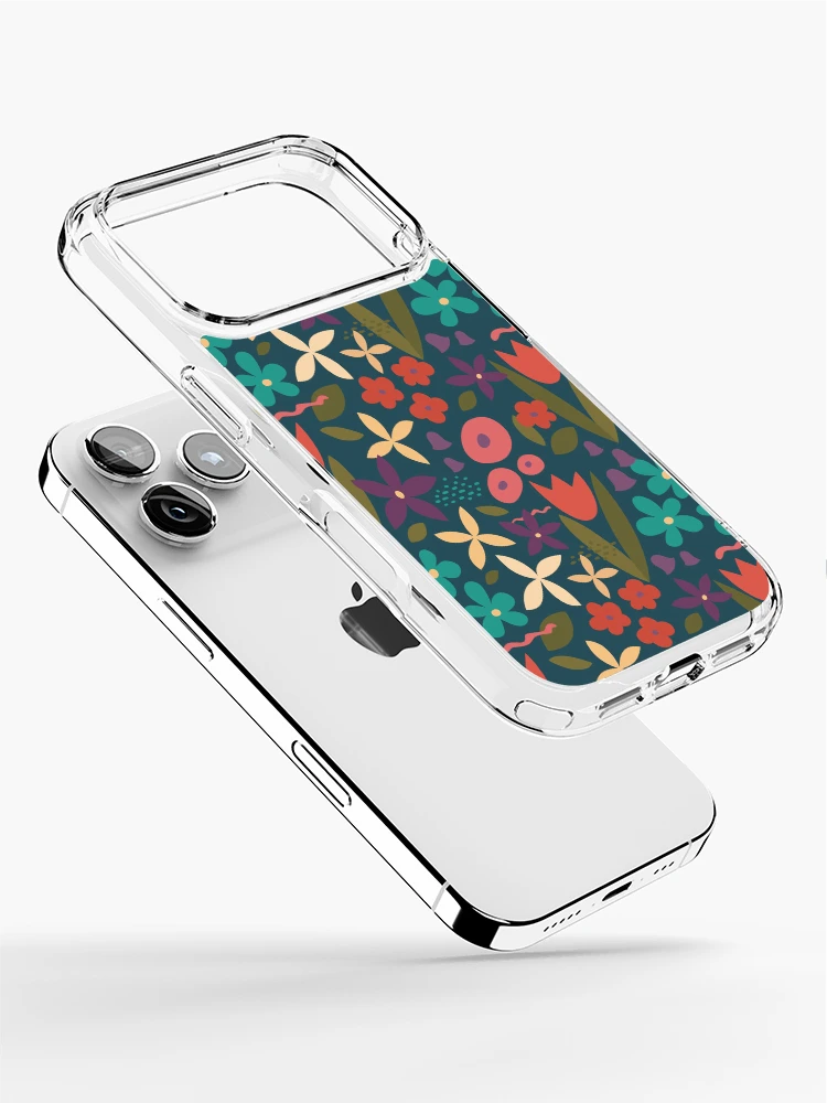 Thumbnail 2 of 5, iPhone Case, Call it spring! (Spring Pattern 3) designed and sold by Melanie Penndorf.