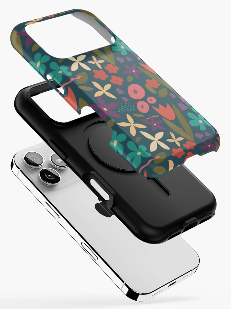 Thumbnail 2 of 4, iPhone Case, Call it spring! (Spring Pattern 3) designed and sold by Melanie Penndorf.