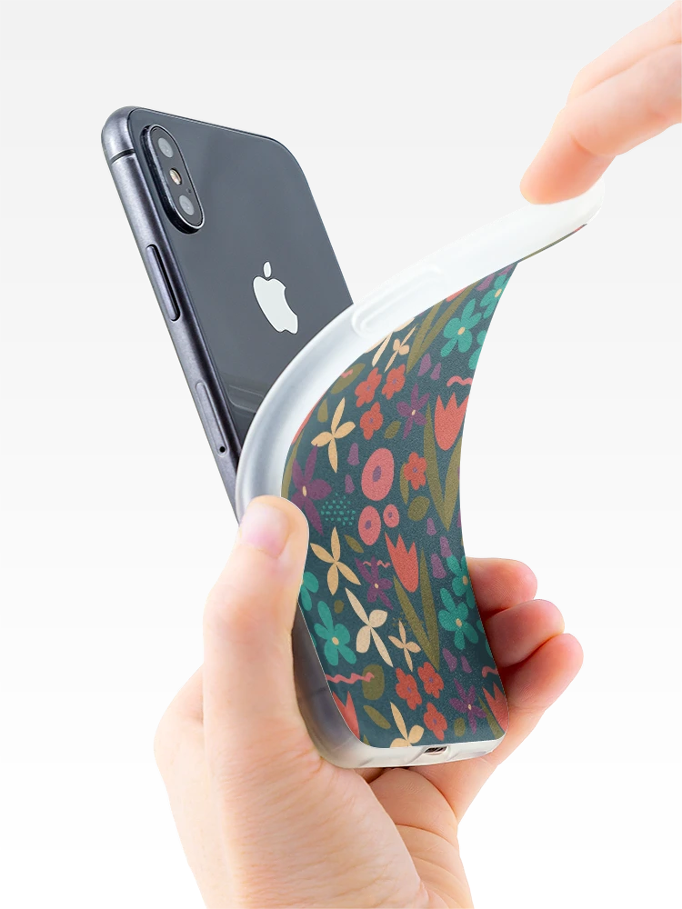 Thumbnail 4 of 5, iPhone Case, Call it spring! (Spring Pattern 3) designed and sold by Melanie Penndorf.