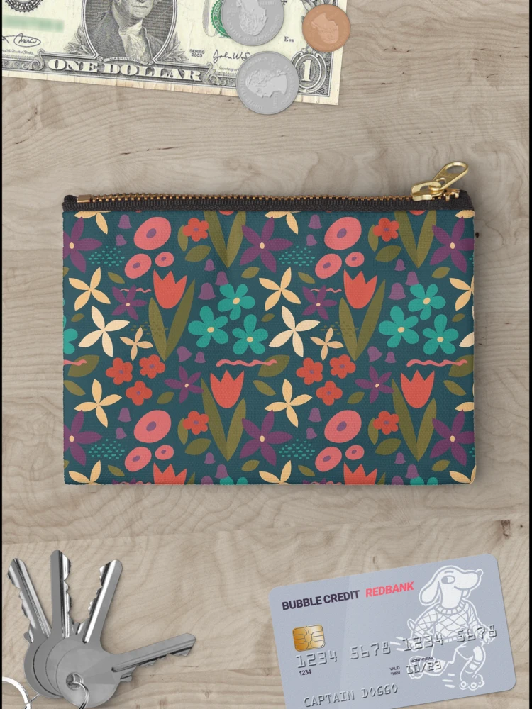 Thumbnail 3 of 4, Zipper Pouch, Call it spring! (Spring Pattern 3) designed and sold by Melanie Penndorf.