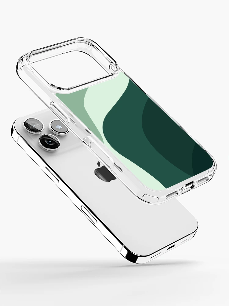 Thumbnail 2 of 5, iPhone Case, Earthy Layered Abstract Design designed and sold by Patternfluent.