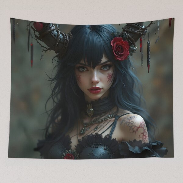 Item preview, Queen of Thorns: Where Roses Meet Rebellion designed and sold by vividcrucibledesigns.