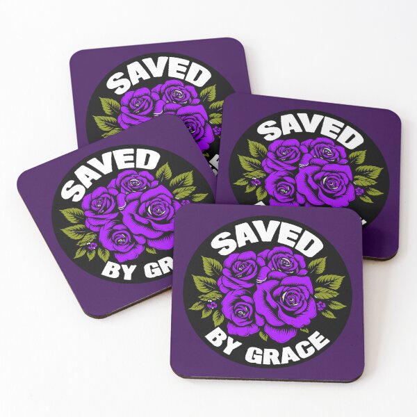 Item preview, Saved By Grace By God With Roses designed and sold by plushism.