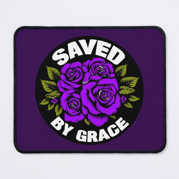 Item preview, Saved By Grace By God With Roses designed and sold by plushism.