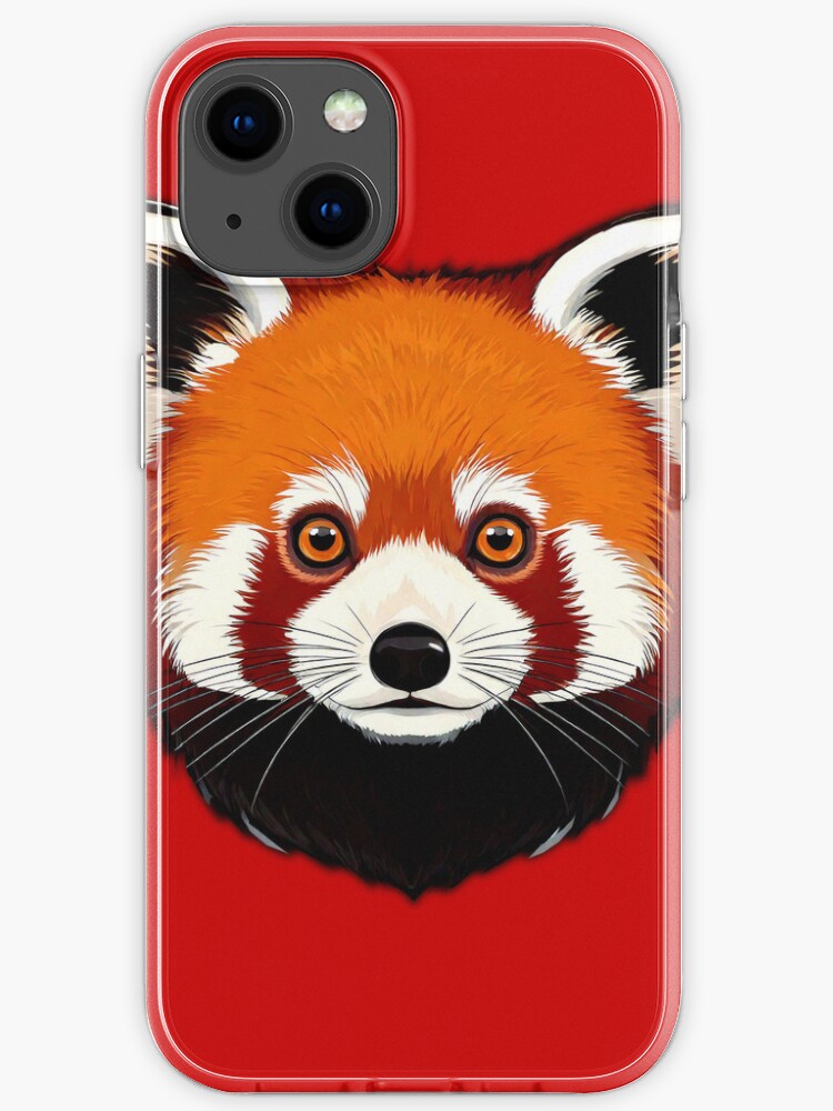 Thumbnail 1 von 5, iPhone-Hülle, Red Panda designt und verkauft von chillyoo-shop.