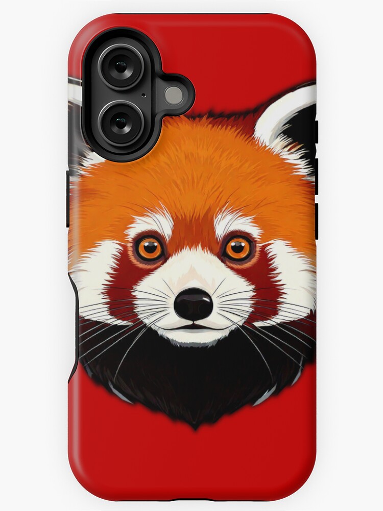 Thumbnail 1 von 4, iPhone-Hülle, Red Panda designt und verkauft von chillyoo-shop.