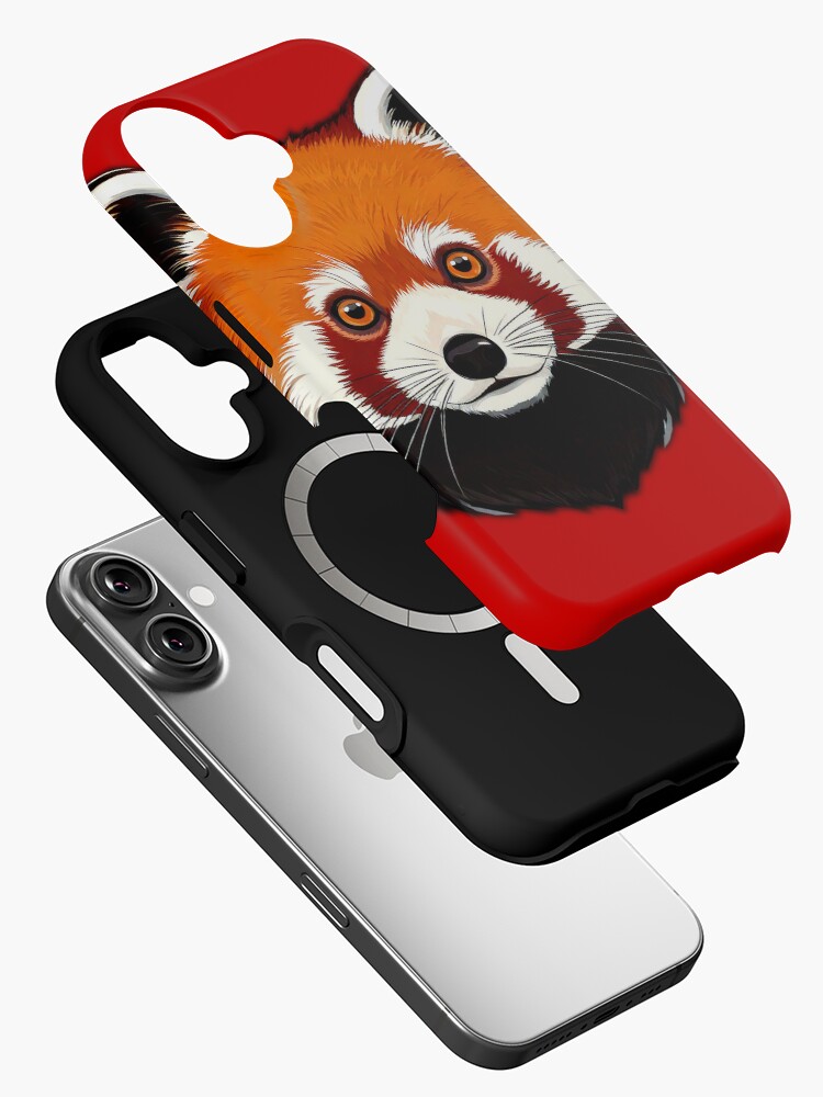 Thumbnail 2 von 4, iPhone-Hülle, Red Panda designt und verkauft von chillyoo-shop.