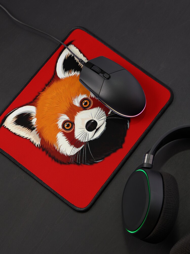 Thumbnail 4 von 5, Mauspad, Red Panda designt und verkauft von chillyoo-shop.