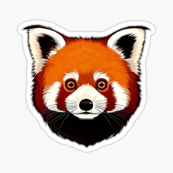 Red Panda Sticker