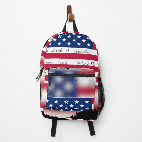 Item preview, American Flag - Liberty - Pledge of Allegiance designed and sold by evonbart Print on Demand.