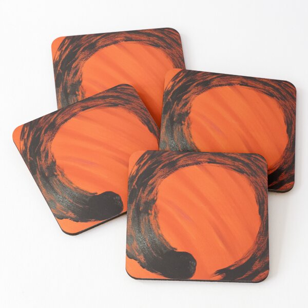 Item preview, Enso of Fire – Abstract Zen Art designed and sold by Carlos Cayuela.