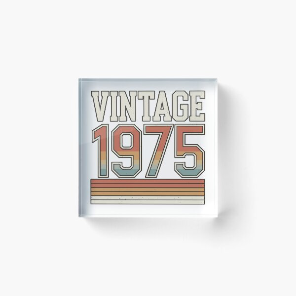 Artikelvorschau, Jahrgang 1975 entworfen und verkauft von Angry Swan Designs.