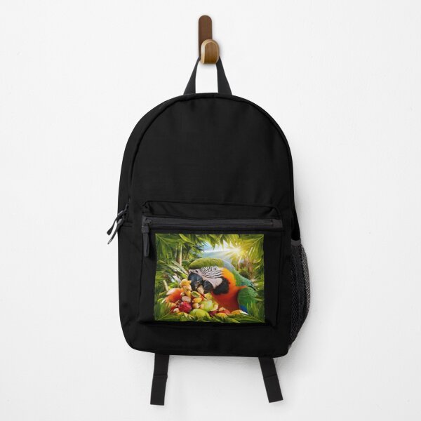 Vista previa del artículo con la obra «Loros y comida», diseñado y vendido por Collection de trésors .