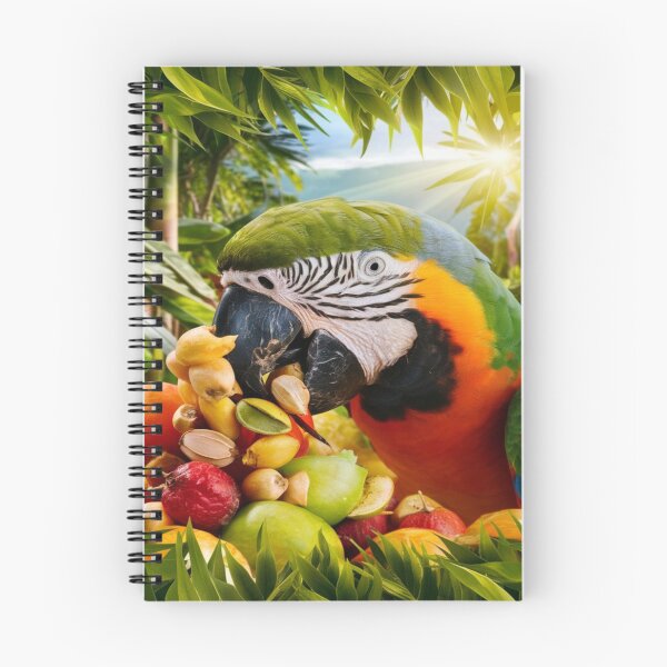 Item preview, Loros y comida designed and sold by Collection de trésors .