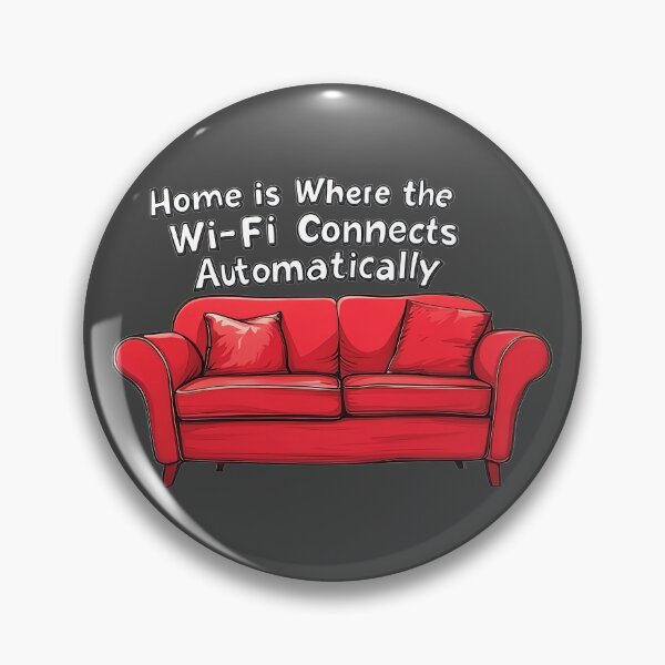 Item preview, Home = Wi-Fi Connects Automatically designed and sold by TSQ.