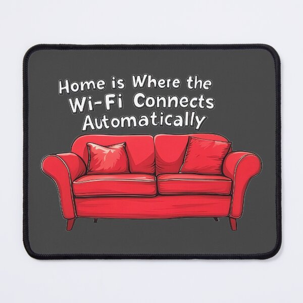 Item preview, Home = Wi-Fi Connects Automatically designed and sold by TSQ.