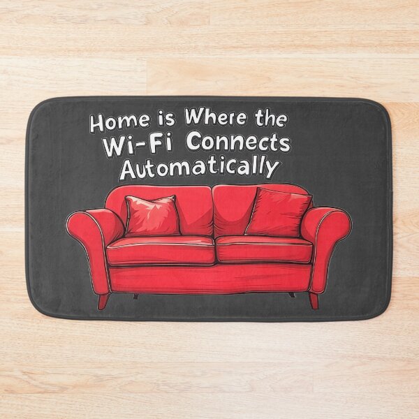 Item preview, Home = Wi-Fi Connects Automatically designed and sold by TSQ.