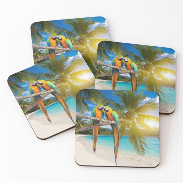 Item preview, Perroquets et Paysages Exotiques designed and sold by Collection de trésors .