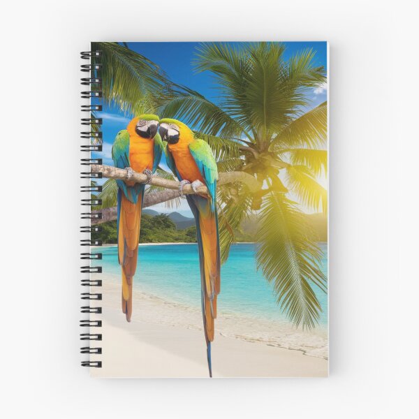 Item preview, Perroquets et Paysages Exotiques designed and sold by Collection de trésors .
