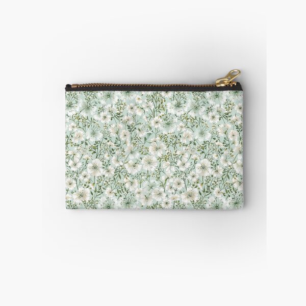 Item preview, White flowers pattern designed and sold by CoolPixels.
