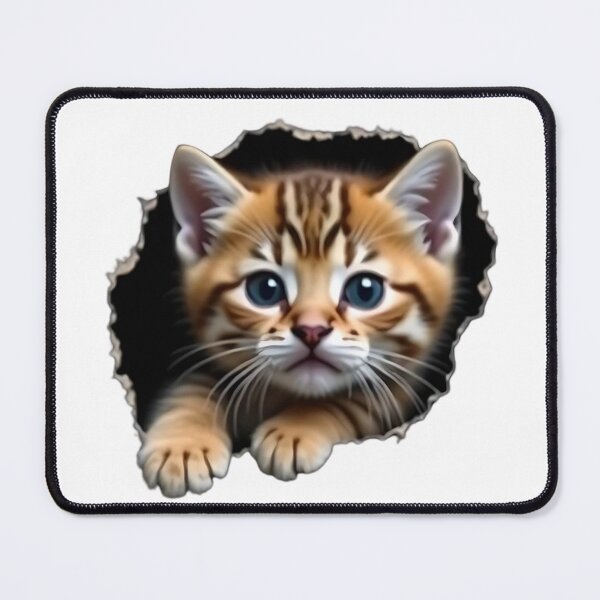 Item preview, 3D Hole Cat T-Shirt designed and sold by PM.