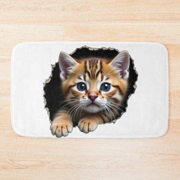 Item preview, 3D Hole Cat T-Shirt designed and sold by PM.