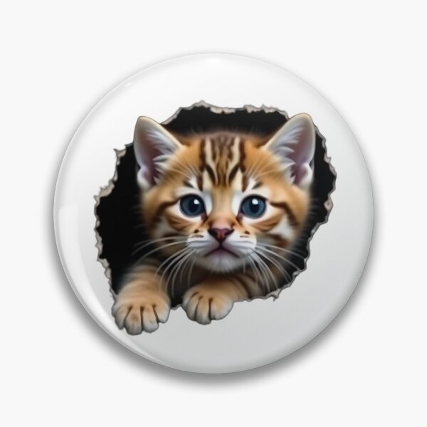 Item preview, 3D Hole Cat T-Shirt designed and sold by PM.