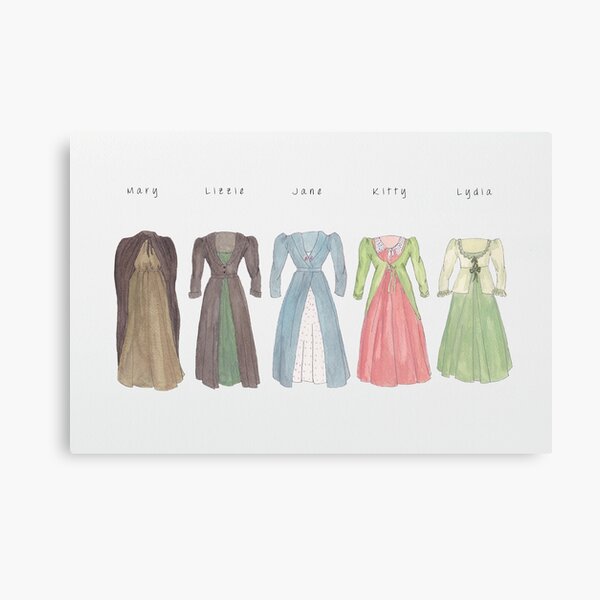 Item preview, Bennet Sisters Pride & Prejudice  designed and sold by MusefulArtCo.