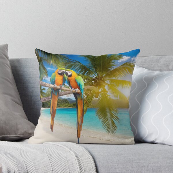 Item preview, Parrots and Exotic Landscapes designed and sold by Collection de trésors .