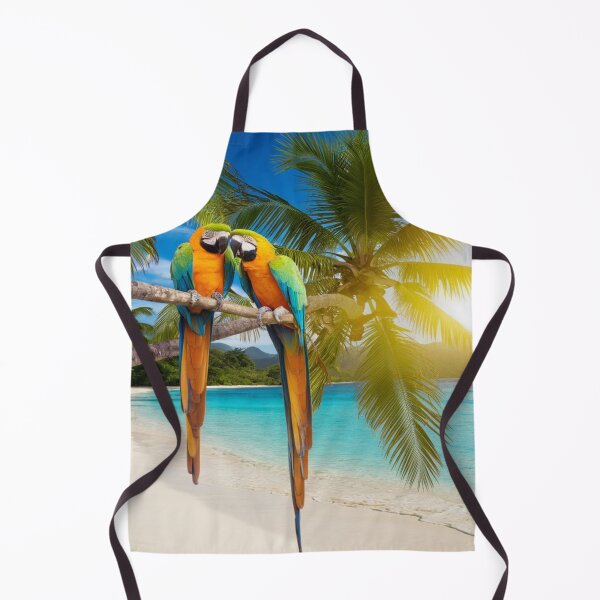 Item preview, Parrots and Exotic Landscapes designed and sold by Collection de trésors .