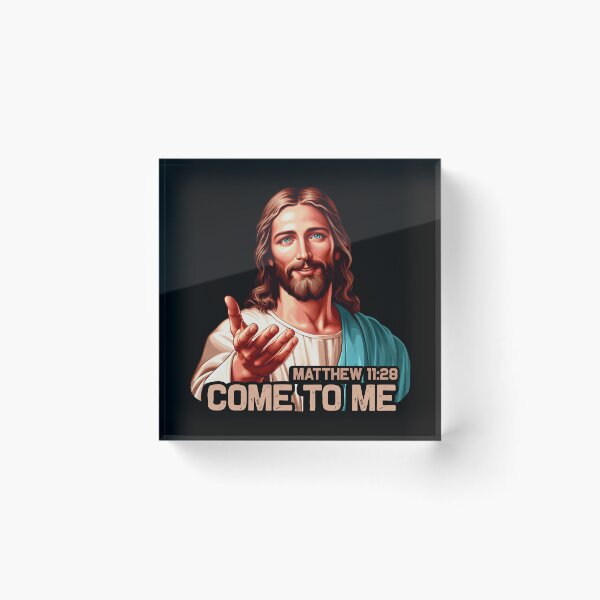 Item preview, Matthew 11:28 Come To Me designed and sold by plushism.