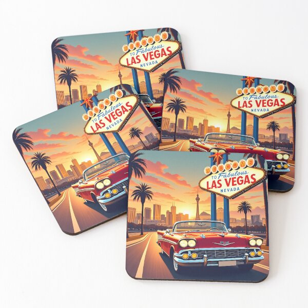 Item preview, Retro poster Las Vegas “Go BIG Or Go Home” designed and sold by DINKY-PROJECT.
