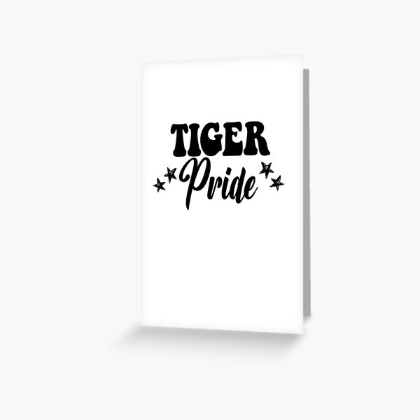 Artikel-Vorschau von Tiger Pride High School Tigers Sportteam Tigers Ausrüstung, designt und verkauft von DynamicDesign.
