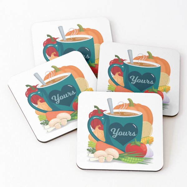 Item preview, Hot Mug of Soup YOURS TEAL designed and sold by StellarFX.