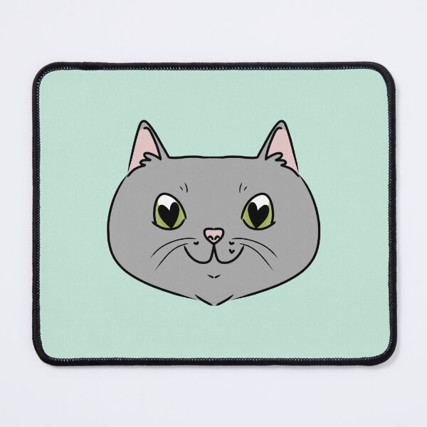 Item preview, Cute Grey Cat designed and sold by HugSomeNettles.
