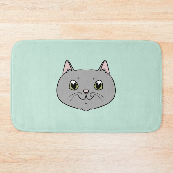 Item preview, Cute Grey Cat designed and sold by HugSomeNettles.