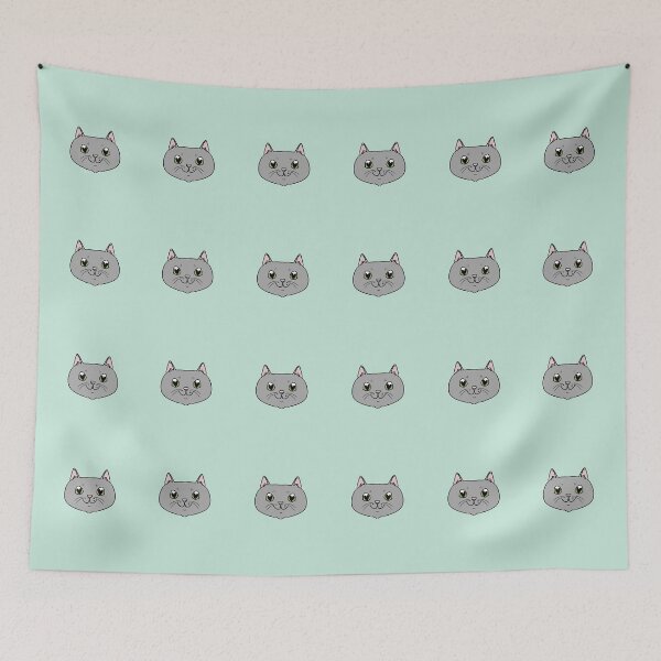 Item preview, Cute Grey Cat designed and sold by HugSomeNettles.