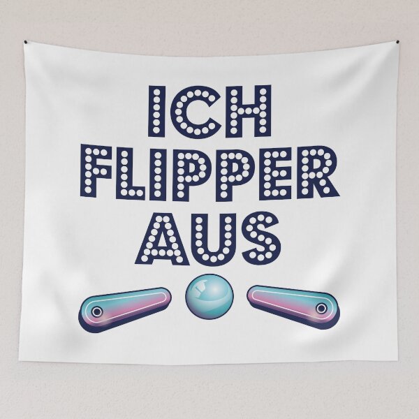 Item preview, Pinball Saying German Retro designed and sold by Carl's Clothing.