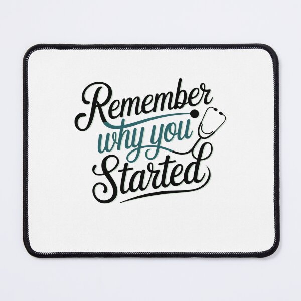 Item preview, Remember why you started designed and sold by Mateusz Majcherek.