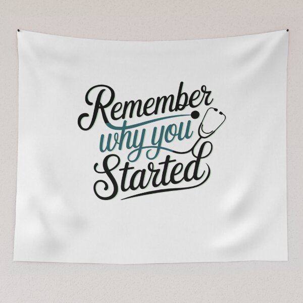 Item preview, Remember why you started designed and sold by Mateusz Majcherek.