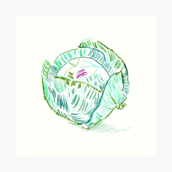 mon petit chou (in color) Art Print