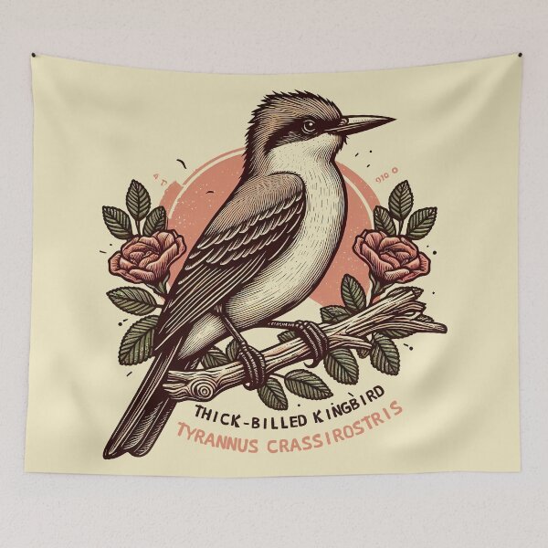 Item preview, Thick-Billed Kingbird designed and sold by theAVIARY7.