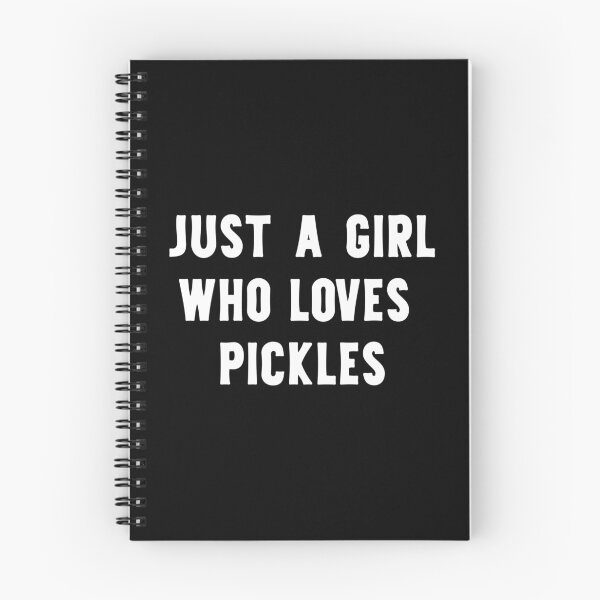 Item preview, Just A Girl Who Loves Pickles Funny Pickle Lover designed and sold by RareBunny.