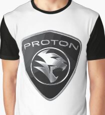 Proton Power - Black Proton Car Badge Graphic T-Shirt