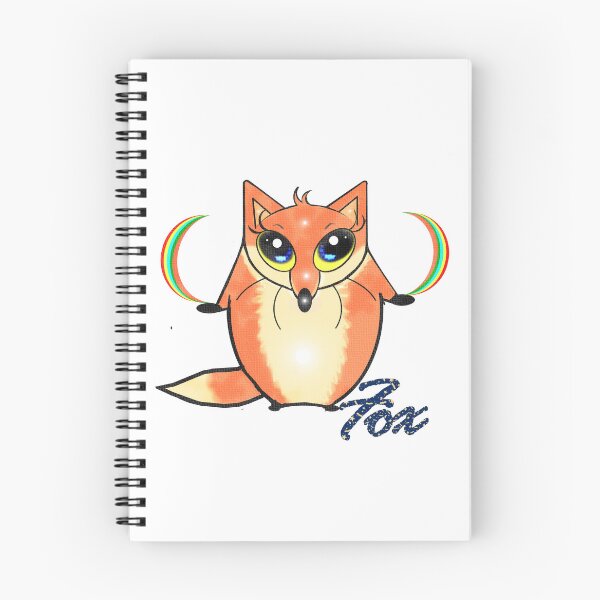 Item preview, Rainbow fox  designed and sold by Shirley cute art .