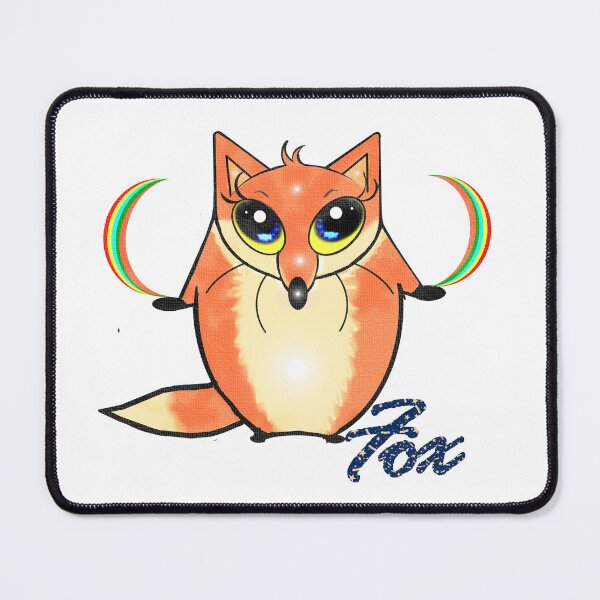 Item preview, Rainbow fox  designed and sold by Shirley cute art .