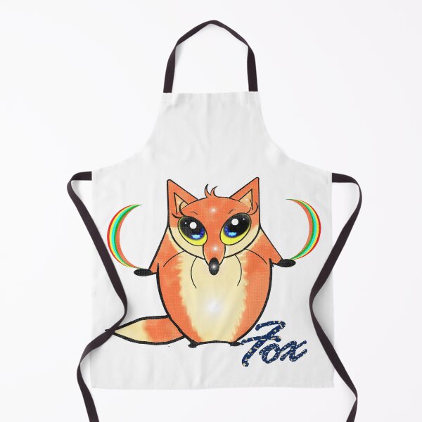 Item preview, Rainbow fox designed and sold by Shirley cute art .