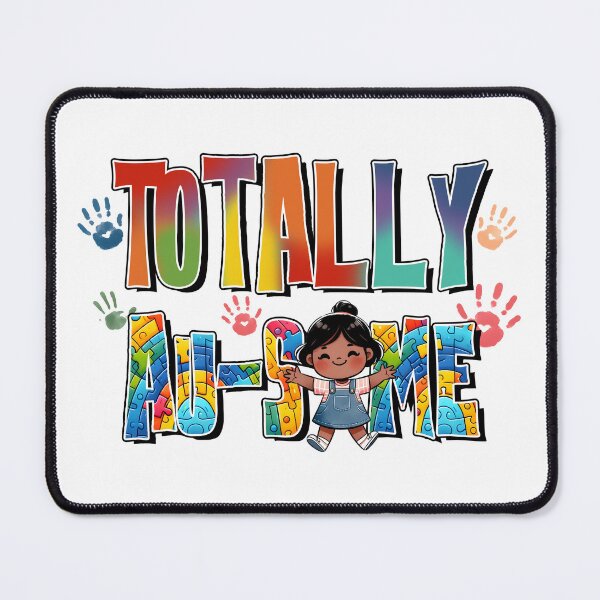 Item preview, Totally Au-some: Celebrate Autism Pride Tee designed and sold by DarylWelsh2024.