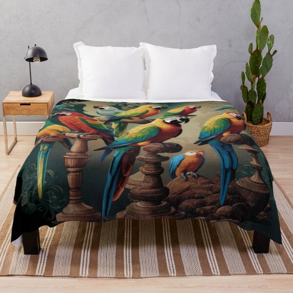 Item preview, Perroquets dans l'Art Vintage designed and sold by Collection de trésors .