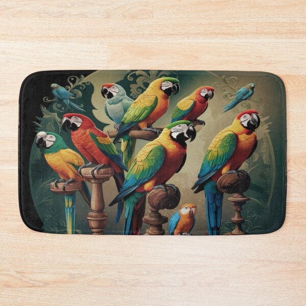Item preview, Perroquets dans l'Art Vintage designed and sold by Collection de trésors .